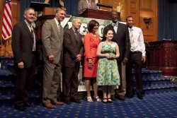 Celtics "Heroes Among Us" State House Ceremony.