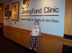 Jimmy Fund Clinic with Mask