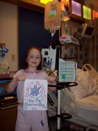 My last bag of Chemo!